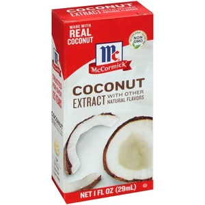 Extracto de coco McCormick sabor concentrado sin gluten sin OGM 1 fl oz - Imagen 1 de 8