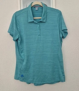 Adidas Golf Women’s Space-Dyed Short Sleeve Polo Shirt HA6068 Size XL - Picture 1 of 6