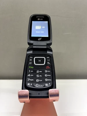 Teléfono plegable LG 440G - Tracfone Carrier bloqueado, teléfono compacto con funciones, Foto 1 de 4