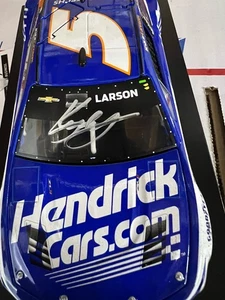 Autographed Kyle Larson 2024 #5 HMS 1/24 HendrickCars Indy Brickyard RWV Camaro - Picture 1 of 8