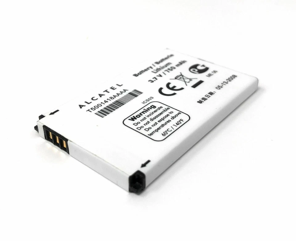 Battery T5001418AAAA For Alcatel OT C630 C630A C635 C701 C707 C717 V670 Genuine - Image 1 of 4