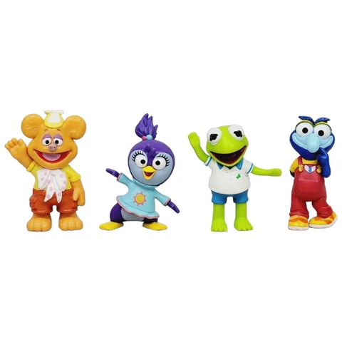 Disney Muppet Babies Figure Set Gonzo, Fozzie, Kermit, & Summer Just Play Cover