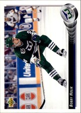 1992-93 Upper Deck Whalers Hockey Card #252 Bobby Holik