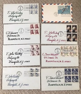 1982 Lot Of 43 First Day Of Issue FDC - Picture 1 of 6