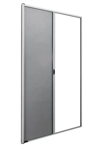 ZANZARIERA LATERALE PORTA FINESTRA PORTE RIDUCIBILE FRIZIONE 160X250 BIANCO 0985 - Foto 1 di 4