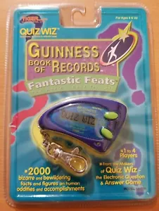 Tiger Electronics Quiz Wiz Schlüsselanhänger Guinness Buch der Rekorde fantastische Leistungen NEU - Bild 1 von 4