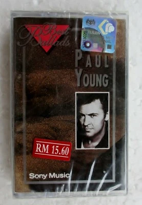 Best Ballads by Paul Young Rare 1995 Malaysia Cassette Brand New Sealed - Image 1 of 3