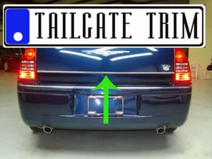 For 300C 05 06 07 08 09 2010 2011-2017 Chrome Tailgate Trunk Trim Molding - Picture 1 of 6