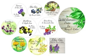 Labels for foraging food and drink products - forage, foraged, hedgerow - Picture 1 of 13