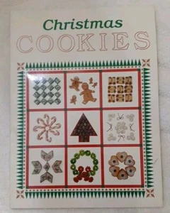 Vintage 1986 Christmas Cookies Cookbook Recipes Cook Book Cooking - Picture 1 of 3