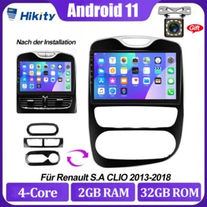 2+32GB 10.1'' Android 11 Autoradio GPS Navi WIFI BT Für Renault Clio 4 2012-2019 - Bild 1 von 12