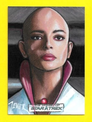 2021 Women of Star Trek Art & Images Ilia Sketch by Artist Javier Gonzalez - Image 1 of 3