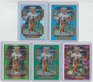 2021 Prizm Brian Sipe refractor card lot / Neon Pulsar / Light Blue / Purple Ice - Picture 1 of 1