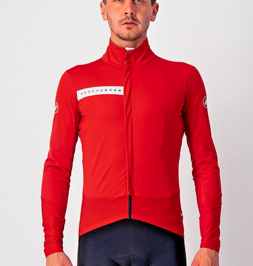 NEW Castelli Beta RoS Winter Cycling Jacket Red XL NEW Save $100