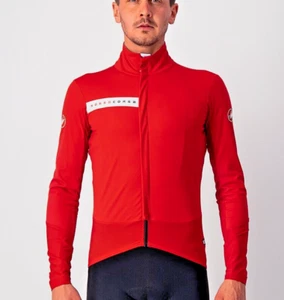 NEW Castelli Beta RoS Winter Cycling Jacket Red XL NEW Save $100 FREE SHIPPING - Picture 1 of 2