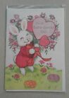 Easter card for girl with rabbit 249913