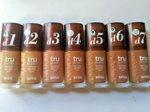 CoverGirl truBlend Liquid Foundation Base Deep Tones Multi Shade Variety Choice - Picture 1 of 10