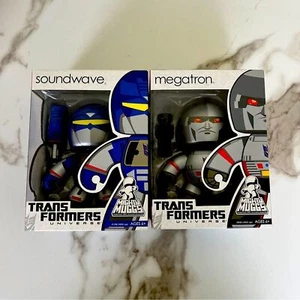 Mighty Muggs Trans Formers Universe Soundwave & Megatron NEW Hasbro Collectible - Picture 1 of 14
