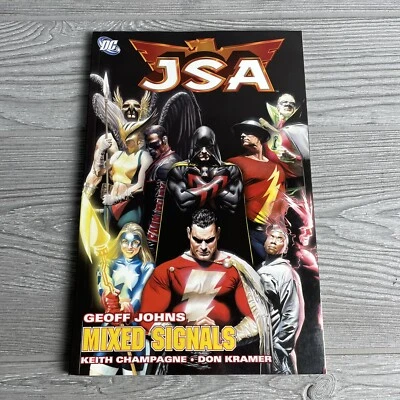 JSA: Mixed Signals - Libro de bolsillo de Johns, Geoff Foto 1 de 2