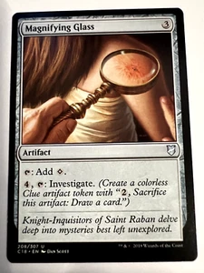 MTG Magic The Gathering Commander 2018 Magnifying Glass Uncommon LP - Picture 1 of 2
