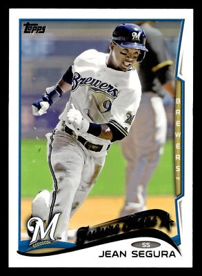 Jean Segura 2014 Topps #215 Milwaukee Brewers BUY3GET1FREE - Image 1 of 2