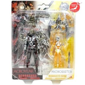 RARE Microman Acroyear Acroasura & Microsister Hanne Action Figure 2006 from JP - Picture 1 of 7