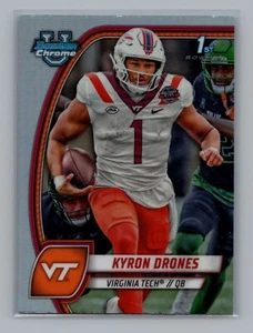 Drones Kyron 2024 Bowman Chrome University #119 1st Bowman Refractor Va Tech - Imagen 1 de 2