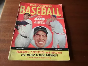 Vintage magazine - 1949 COMPLETE BASEBALL - Spring Issue - Joe DiMaggio ++ - Picture 1 of 10