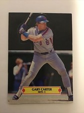 1988 Donruss All-Stars - Pop-Ups #NNO Gary Carter - New York Mets - HOF