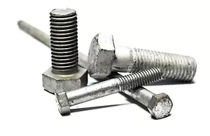 (10) 3/4"x3-1/2" Sechskantschraube (Teilgewinde) - feuerverzinkt - Bild 1 von 1