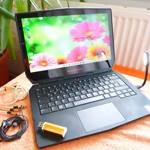 Alienware 13 R1 Netbook 13 Zoll 2K QHD Gaming GTX l Windows 11 SSD 16GB RAM NEU - Bild 1 von 15