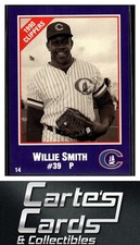 Willie Smith 1990 Columbus Clippers Police #14  New York Yankees
