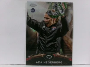 2022 Topps Chrome UEFA Women's Champions League Crowning Moments Ada Hegerberg - Picture 1 of 2