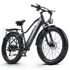 E-Mountainbike 26 Zoll E-Bike 48V 20Ah Elektrofahrrad 25km/h Fat Tyre eBike - Bild 1 von 24
