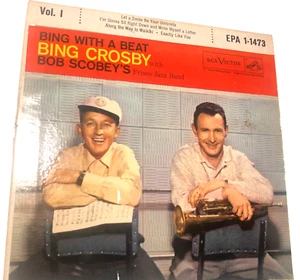Bing Crosby 7" Record 45 & Picture Sleeve EP Bing With A Beat Vol. 1 - Picture 1 of 5