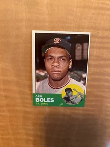 1963 TOPPS BASEBALL #428 CARL BOLES!! $1 SHIPPING!! - Picture 1 of 2