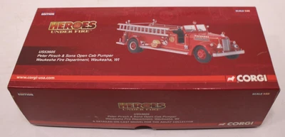 Bomba de cabina abierta Peter Pirsch & Sons edición limitada Corgi Heroes Under Fire US53605, 0003 Foto 1 de 4