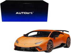 2018 Lamborghini Huracan Performante 1/12 Model Car - Arancio Anthaeus, Coppe... - Picture 1 of 6