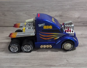 Vintage 1995 Toy State Road Rippers Turbo Rig Blue Lights Sounds Movement (READ) - Picture 1 of 14