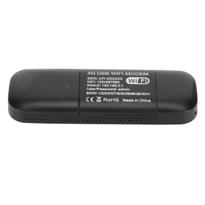 4G LTE USB WiFi Modem With SIM Card Slot 150Mbps High Speed 8 Users Sharing NEW - Afbeelding 1 van 12