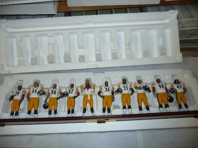 JUEGO DE 8 FIGURAS PITTSBURGH STEELERS DANBURY 2006 SUPER BOWL XL CHAMPIONS Foto 1 de 4