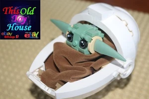 LEGO BABY YODA Mandalorian Baby Yoda MASSANFERTIGUNG LEGO TEILE mit Decke - Bild 1 von 5
