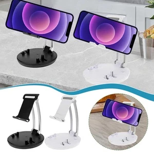 Phone Desk Holder Stand Foldable Desktop Table Mount For Mobile Tablet Univ J6D3 - Photo 1 sur 16