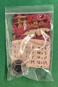 The Hobbit There And Back Again Promo Metal D12 with Certh Number - NO BASE GAME - Picture 1 of 2