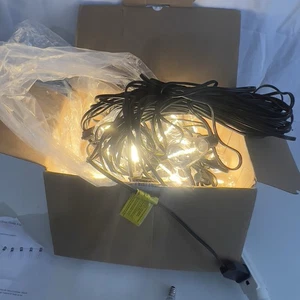 100 Ft Eddison Lights 30 Lights New Open Box - Picture 1 of 4