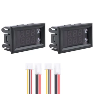 Amperometro Voltmetro Digitale 2 Pezzi DC 100V 10A Voltmetro Tester Corren5093 - Bild 1 von 1