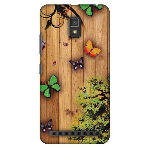 AMZER AMZ601040041050 Designer Case Bonsai Butterfly For Lenovo A6600 Plus - Image 1 of 1