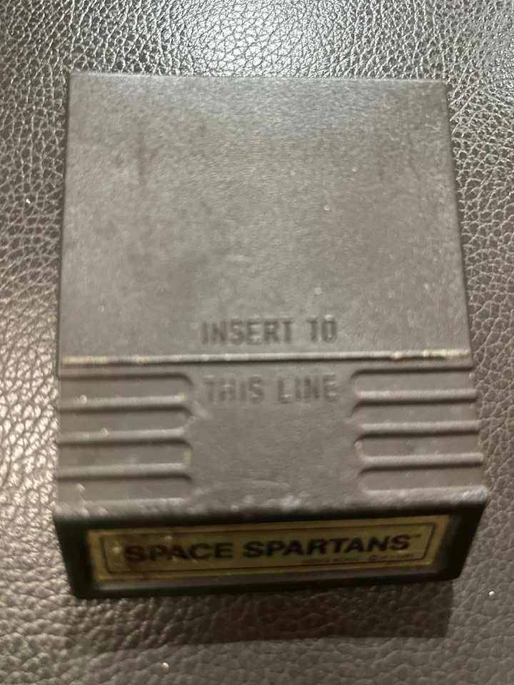 Space Spartans Video Game Cart for the Mattel Intellivision Uses Voice Module - Image 1 of 1