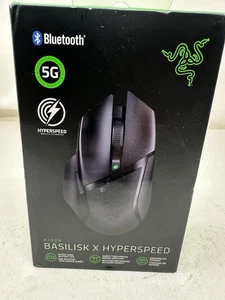 Razer Basilisk X Hyperspeed Wireless Optical Gaming Mouse - Black - Photo 1/6
