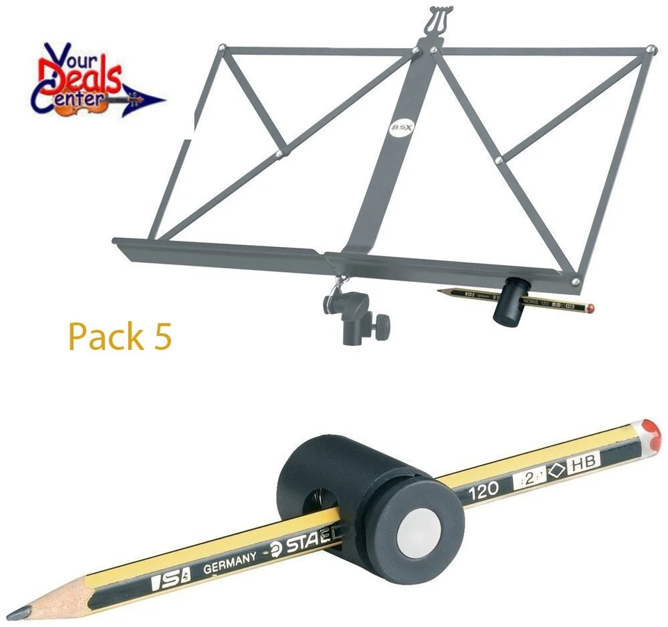 Gewa Magnetic Pencil Holder for Music Stand Pack 5 - Image 1 of 1